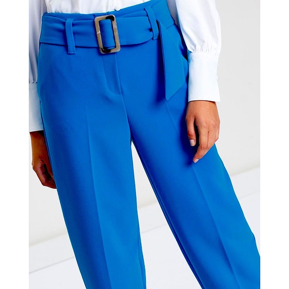 TOPSHOP Jodi belted peg trousers - Picture 5 of 10
